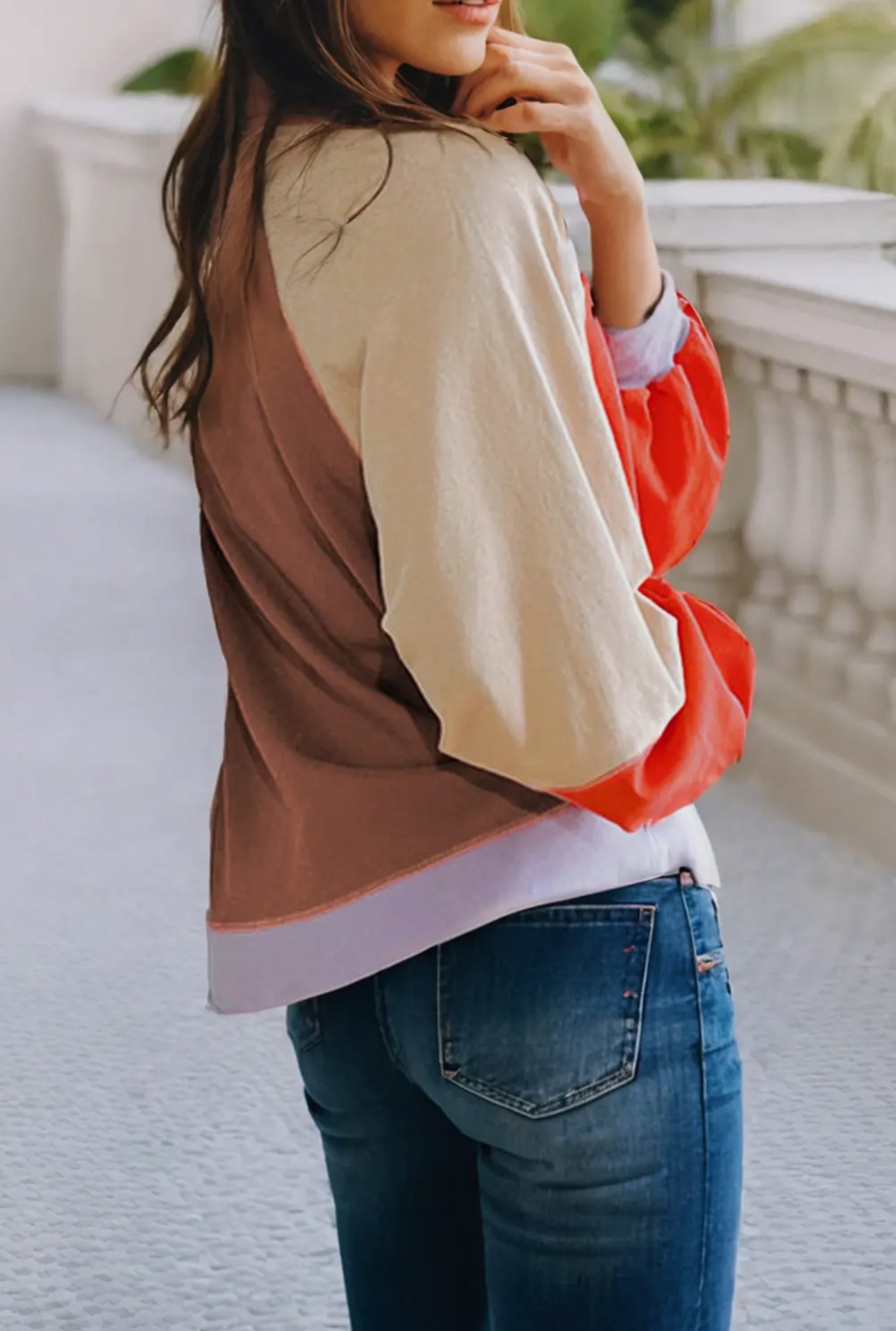 Zoey Colorblock Long Sleeve