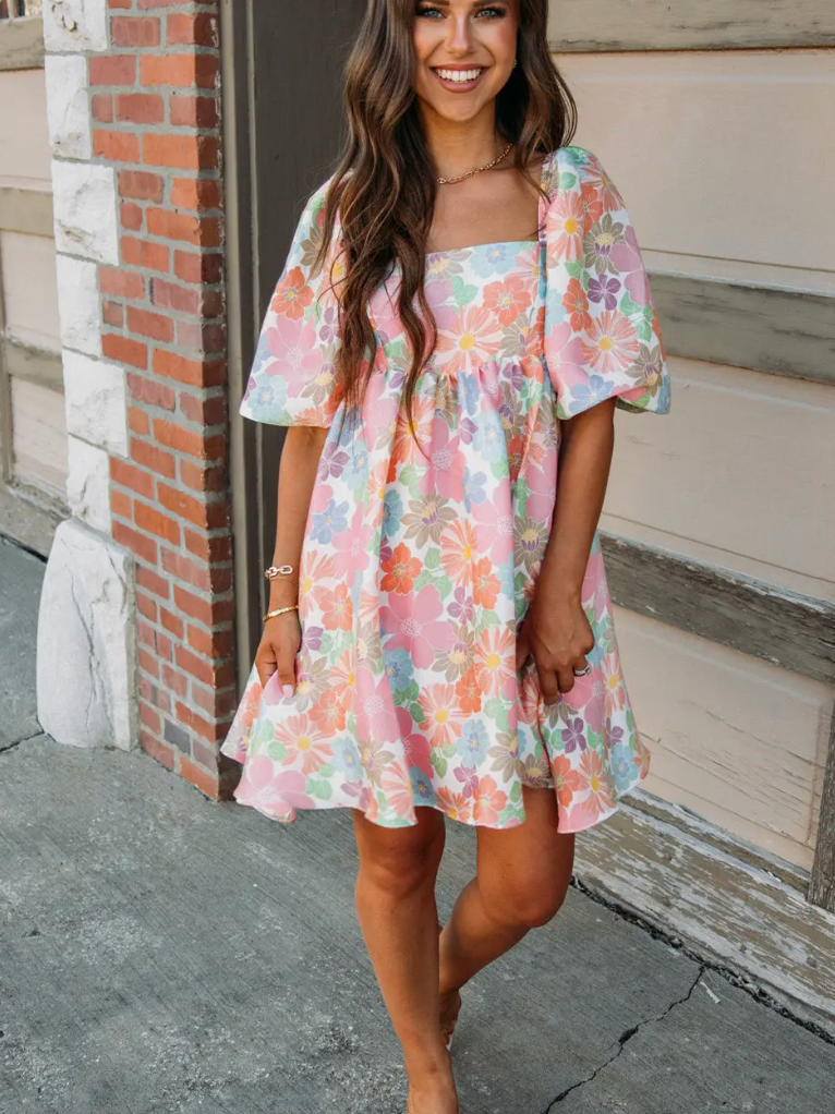 PREORDER Spring Flowers Dress