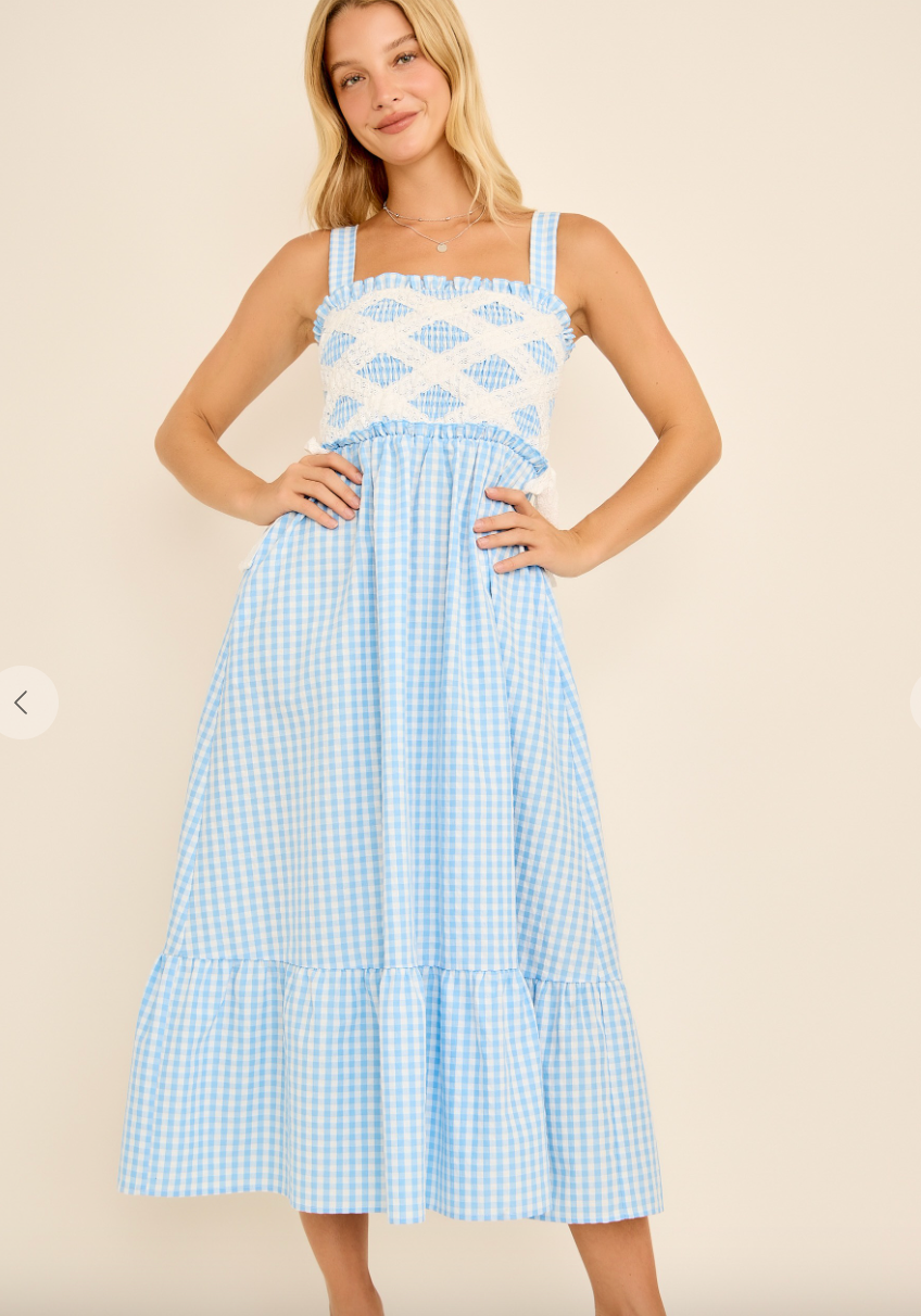 PREORDER Blue Bunny Dress