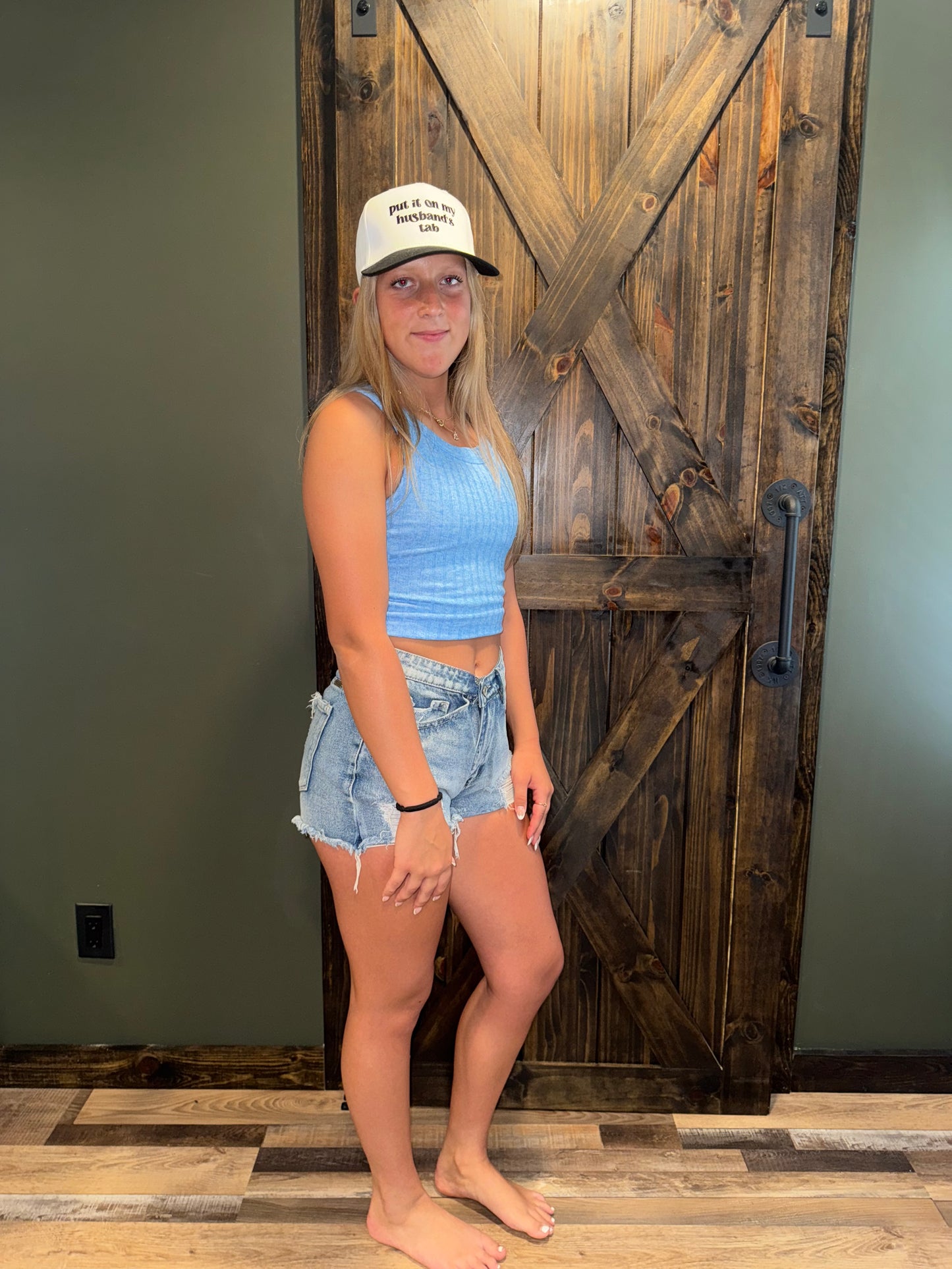 Ribbed Cropped Top