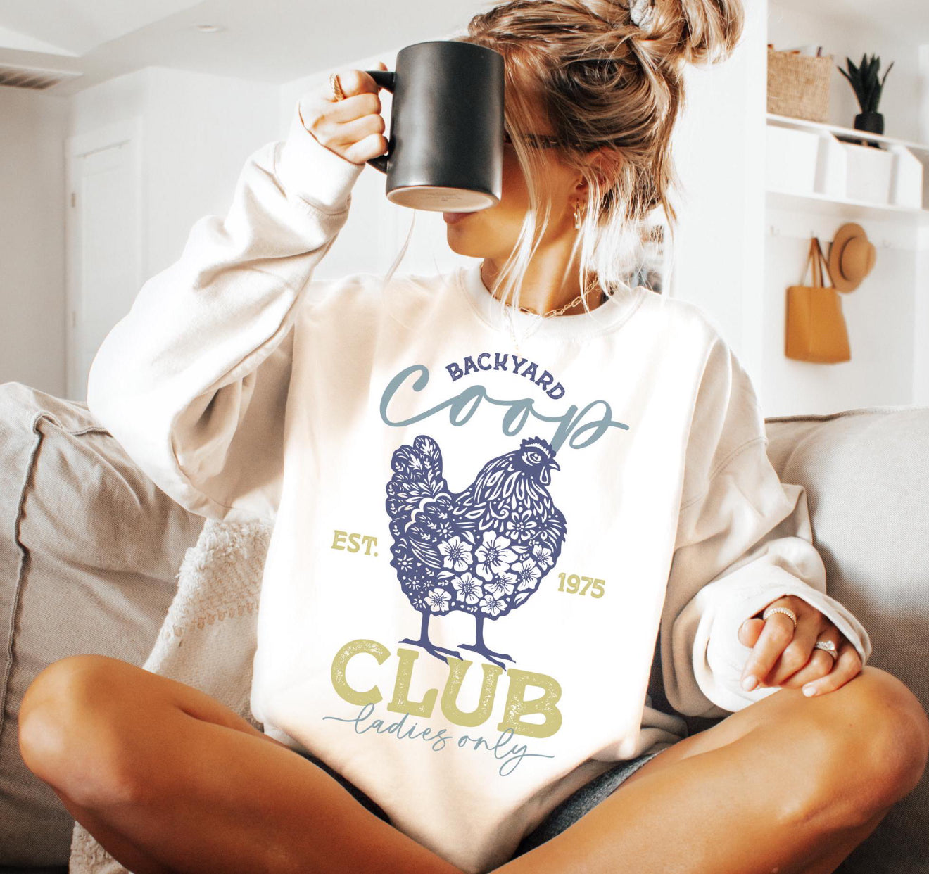 Coop Club Graphic Crewneck