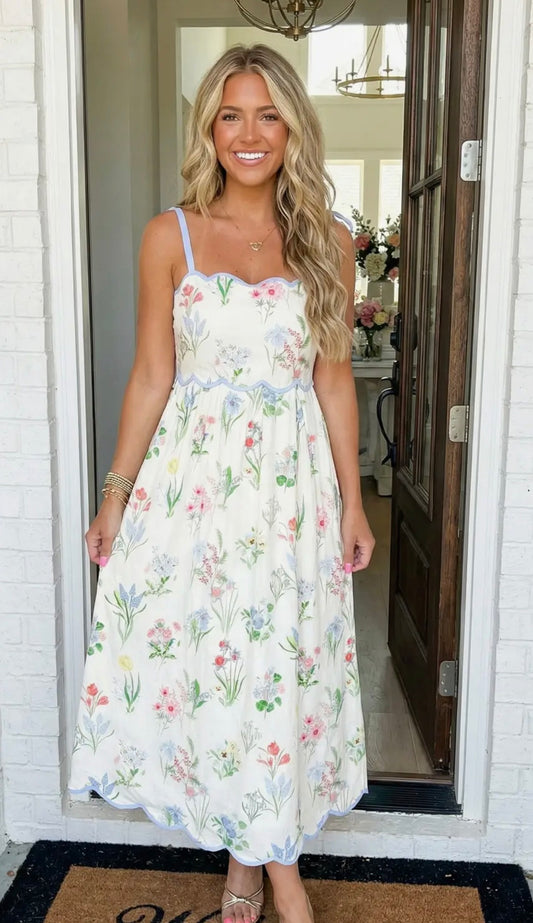 Meet Me in The Garden Dress