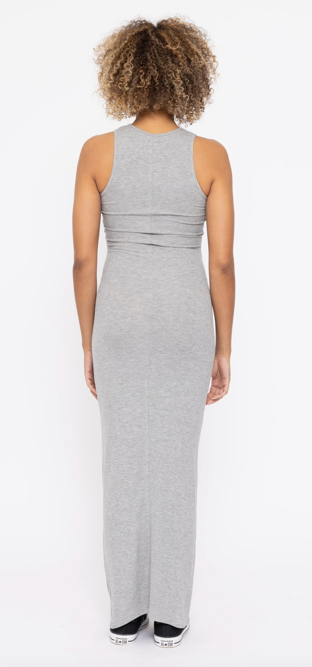 Ribbed Maxi Tank Dress