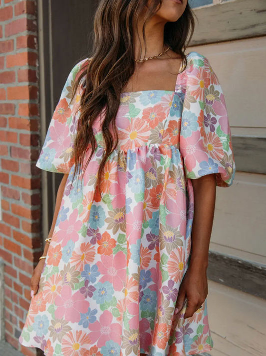 PREORDER Spring Flowers Dress